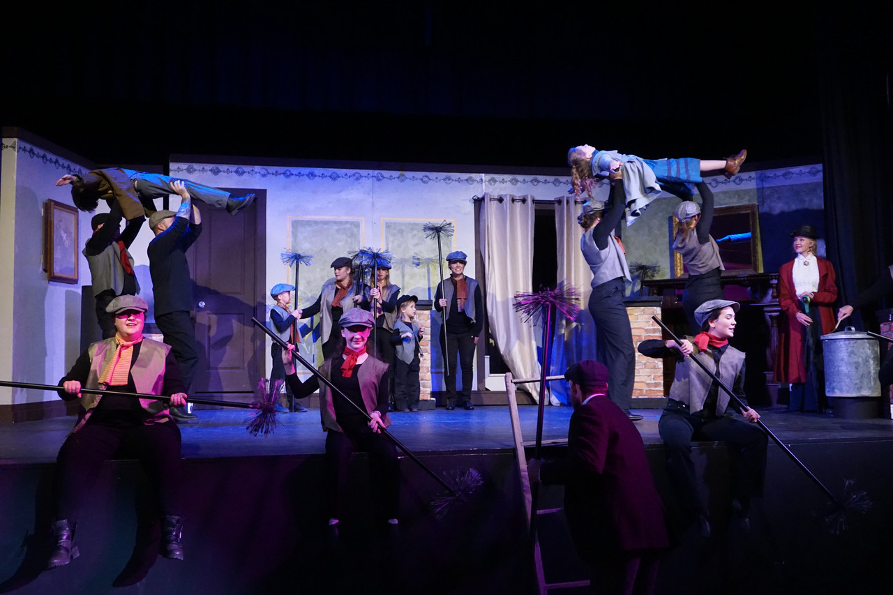 Cast on stage during a Rooted Gypsy Repertoire performance